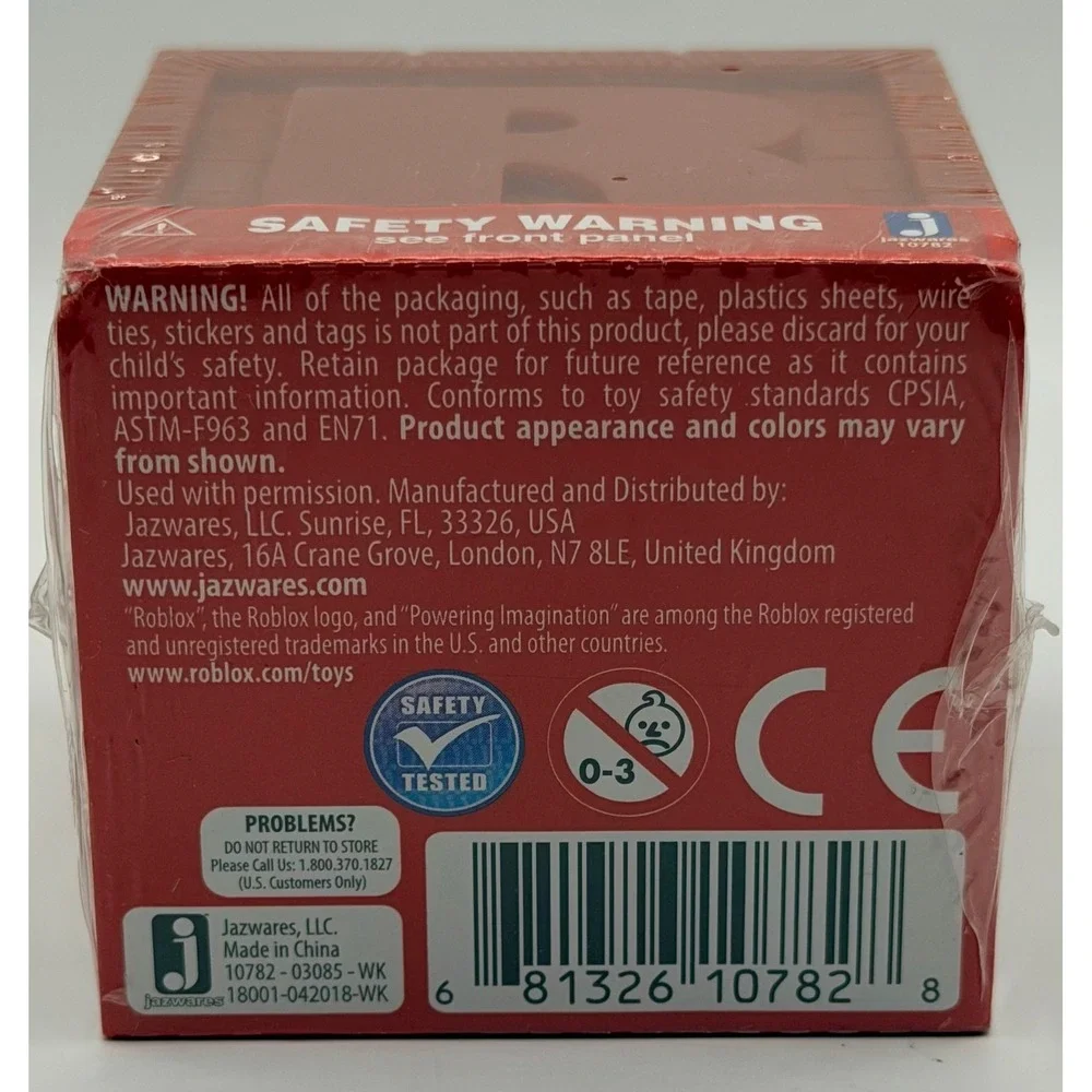 Roblox Action Series 4 Mystery Cube Sealed